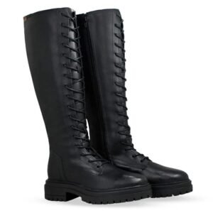 Bota Coturno Cano Longo Cadarço