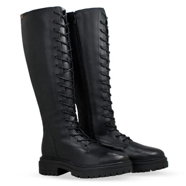 Bota Coturno Cano Longo Cadarço
