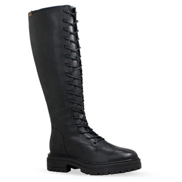 Bota Coturno Cano Longo Cadarço - Imagem 2